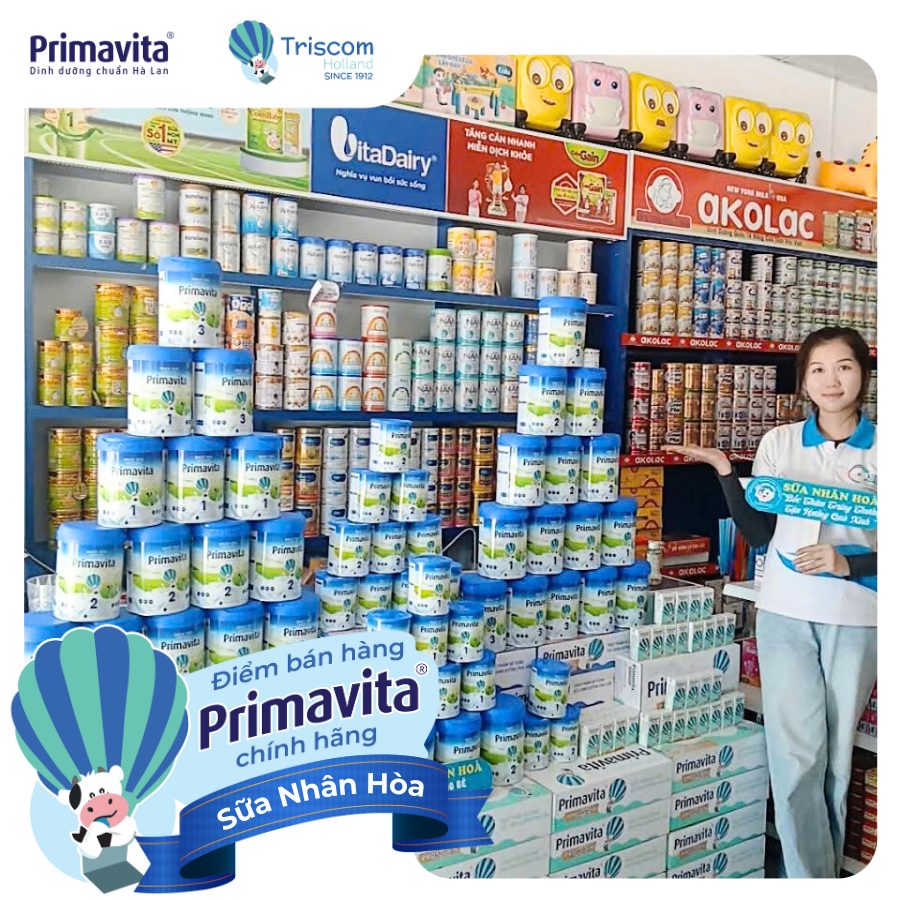 điểm bán sữa Primavita
