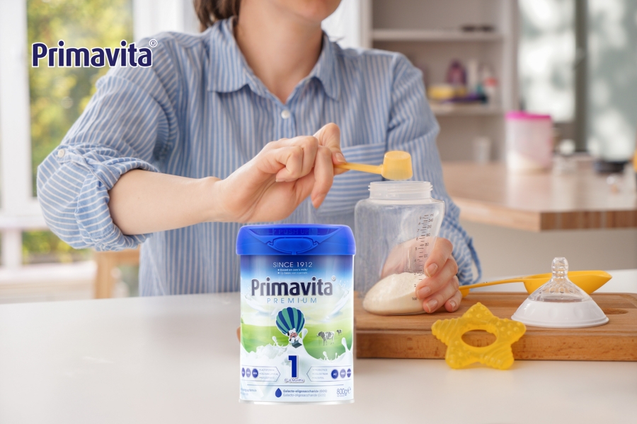 nhiệt độ pha sữa cho trẻ sơ sinh