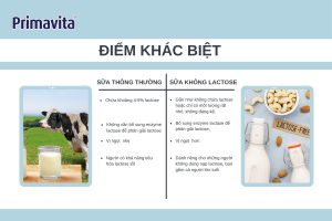 sữa không lactose