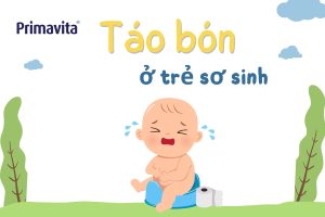 Táo bón ở trẻ sơ sinh
