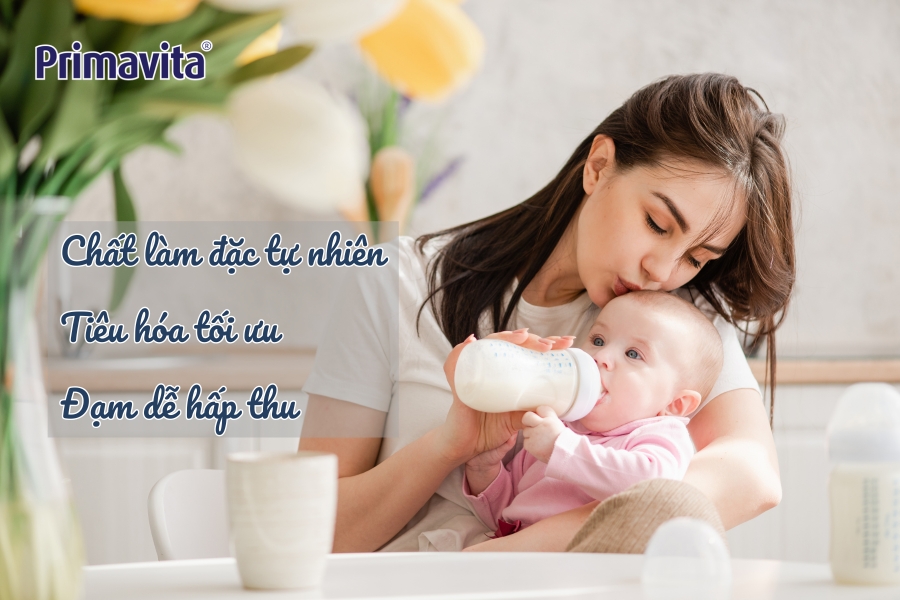sữa cho trẻ hay nôn trớ