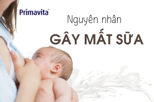 nguyên nhân gây mất sữa