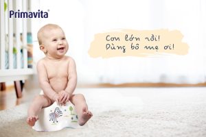 cách tập cho bé dùng bô