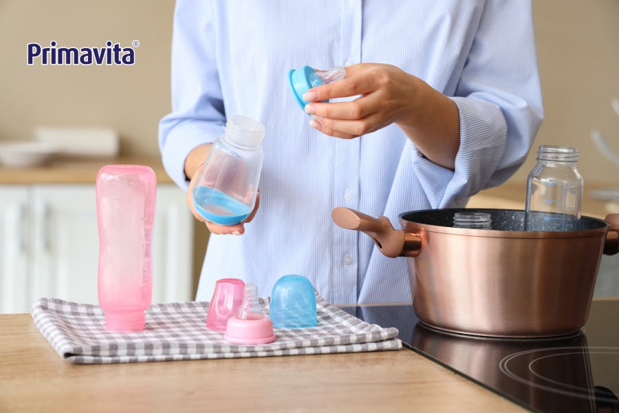 Các phương pháp tiệt trùng bình sữa 