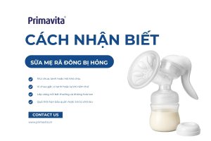 Nhận biết sữa mẹ rã đông bị hỏng
