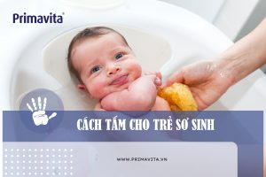 Cách tắm bé sơ sinh