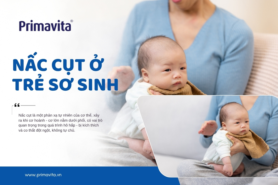 Trẻ sơ sinh nấc cụt