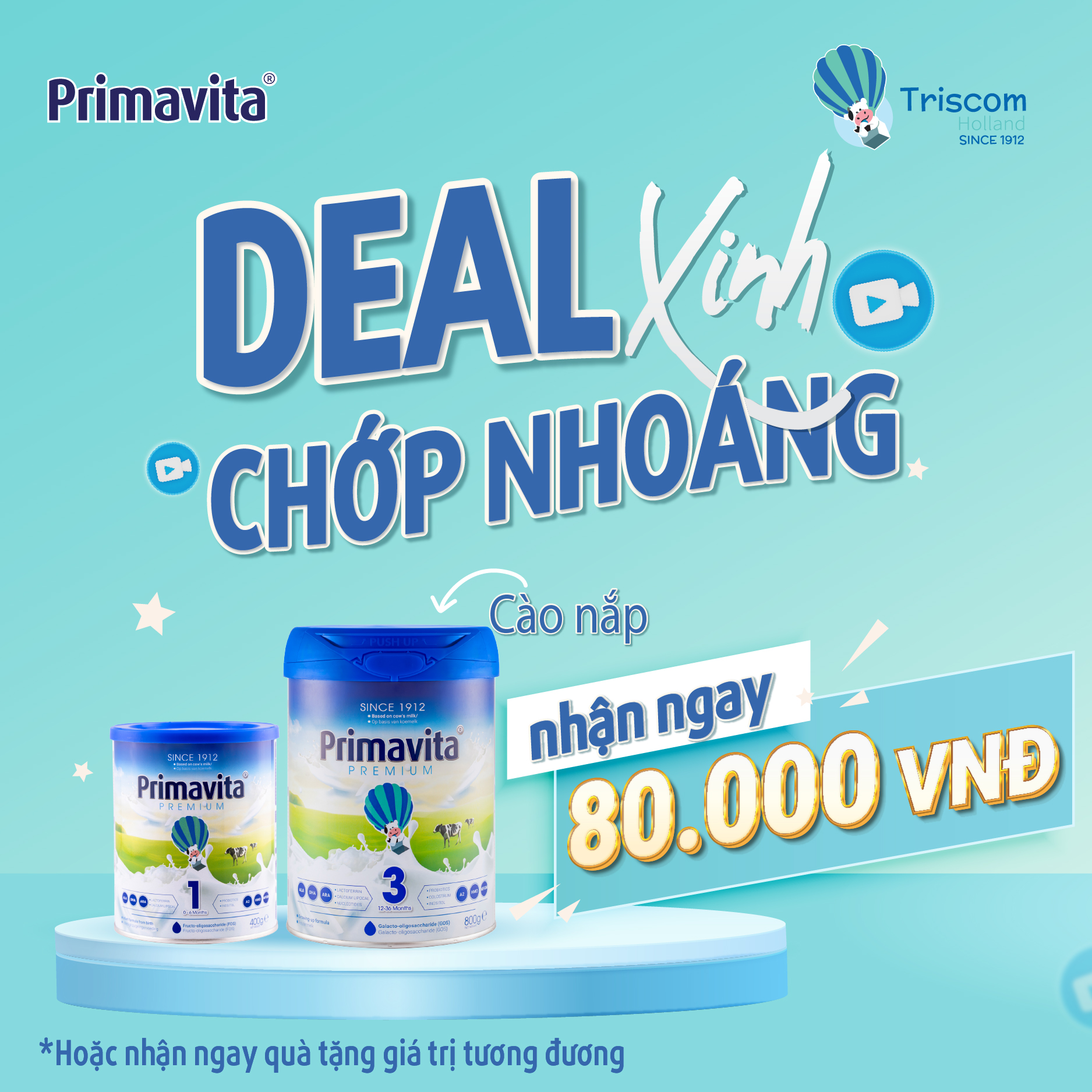 Primavita tung ưu đãi cực hời