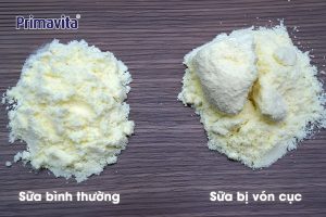 Dấu hiệu sữa bột bị hư