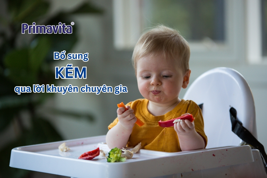 Bổ sung kẽm cho trẻ 