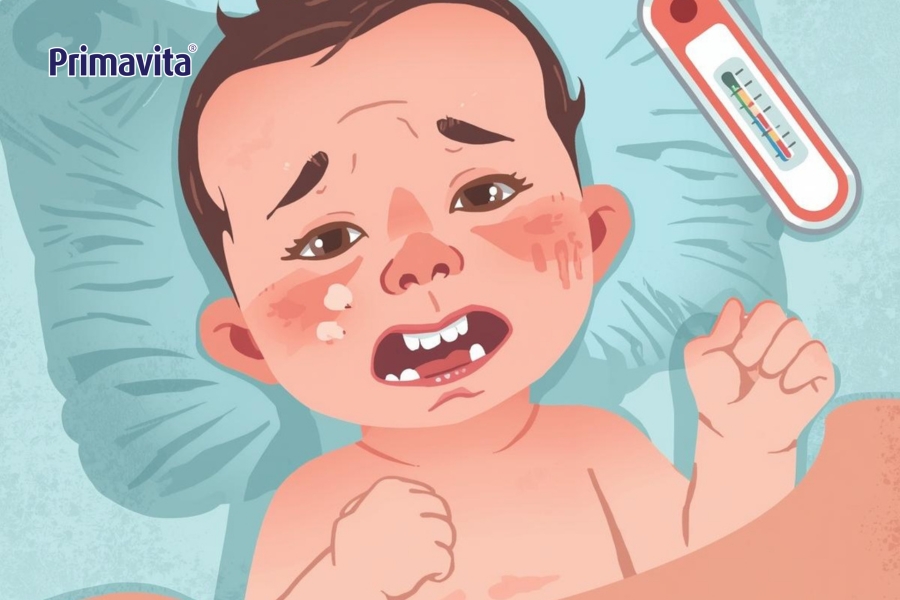 Trẻ mọc răng sốt mấy ngày 
