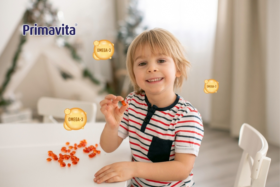 Lợi ích của omega 3 cho bé