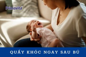 Dấu hiệu bé bú không đủ sữa mẹ